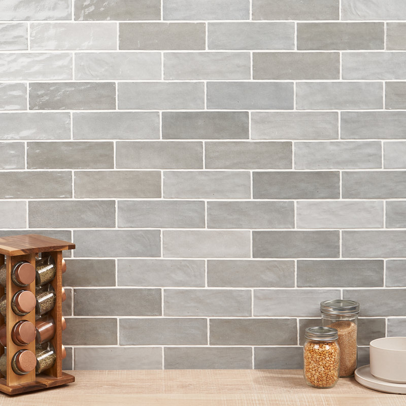 Ivy Hill Tile Kingston 3" x 8" Ceramic Subway Tile & Reviews Perigold